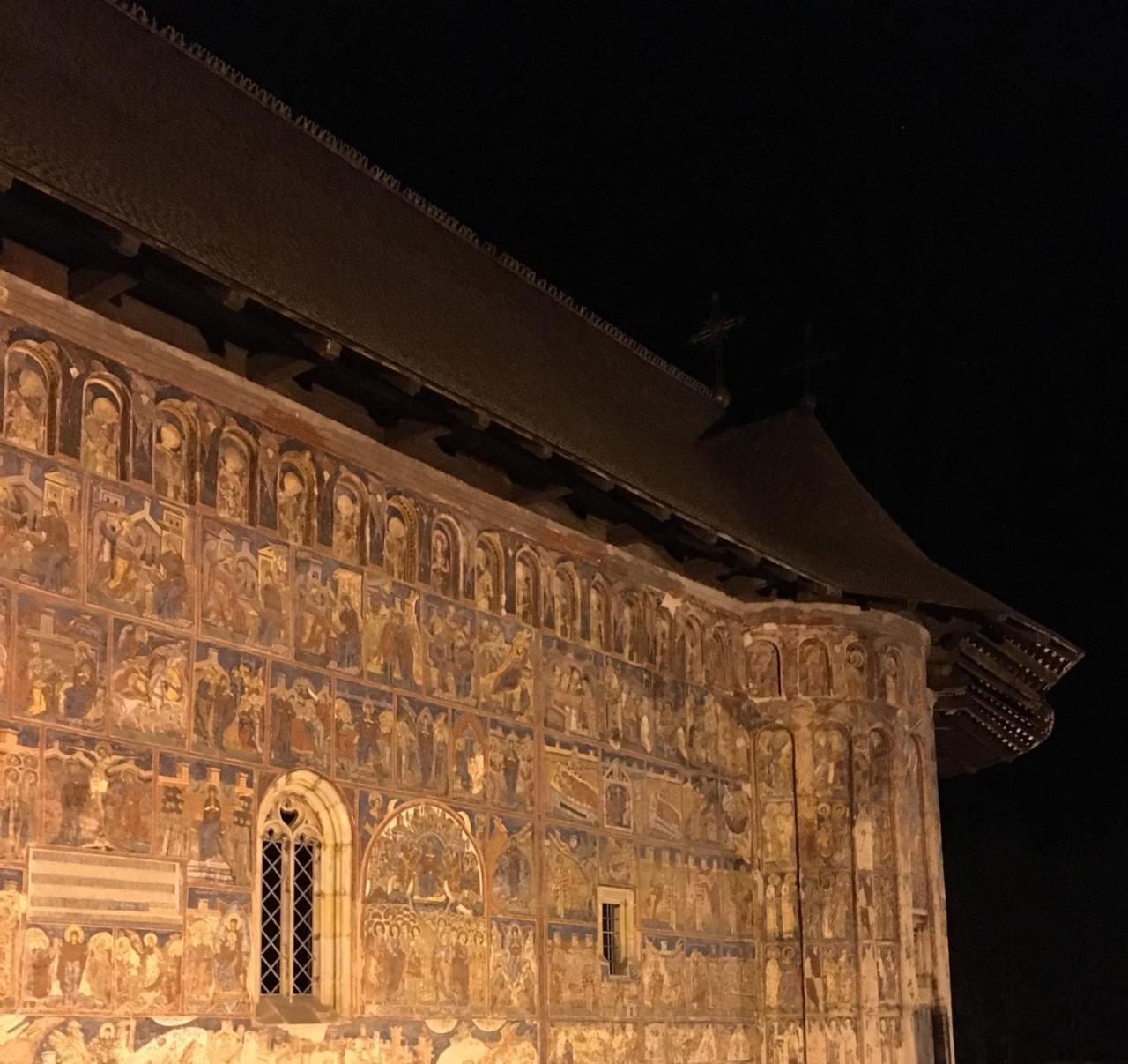 Pension Valentina Mînăstirea Humorului Exterior foto